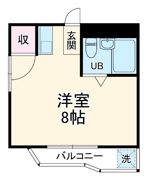 アールズコート喜多山の間取り
