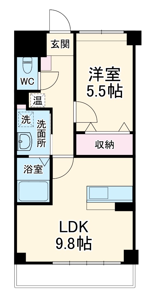 イーストピアの間取り
