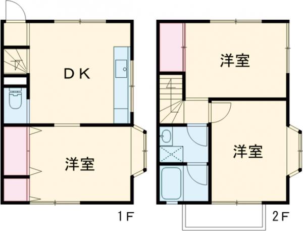 アサヒルーミー 3号棟の間取り