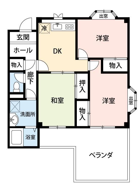 サントップタウンズ3の間取り