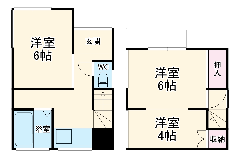 武蔵野戸建の間取り