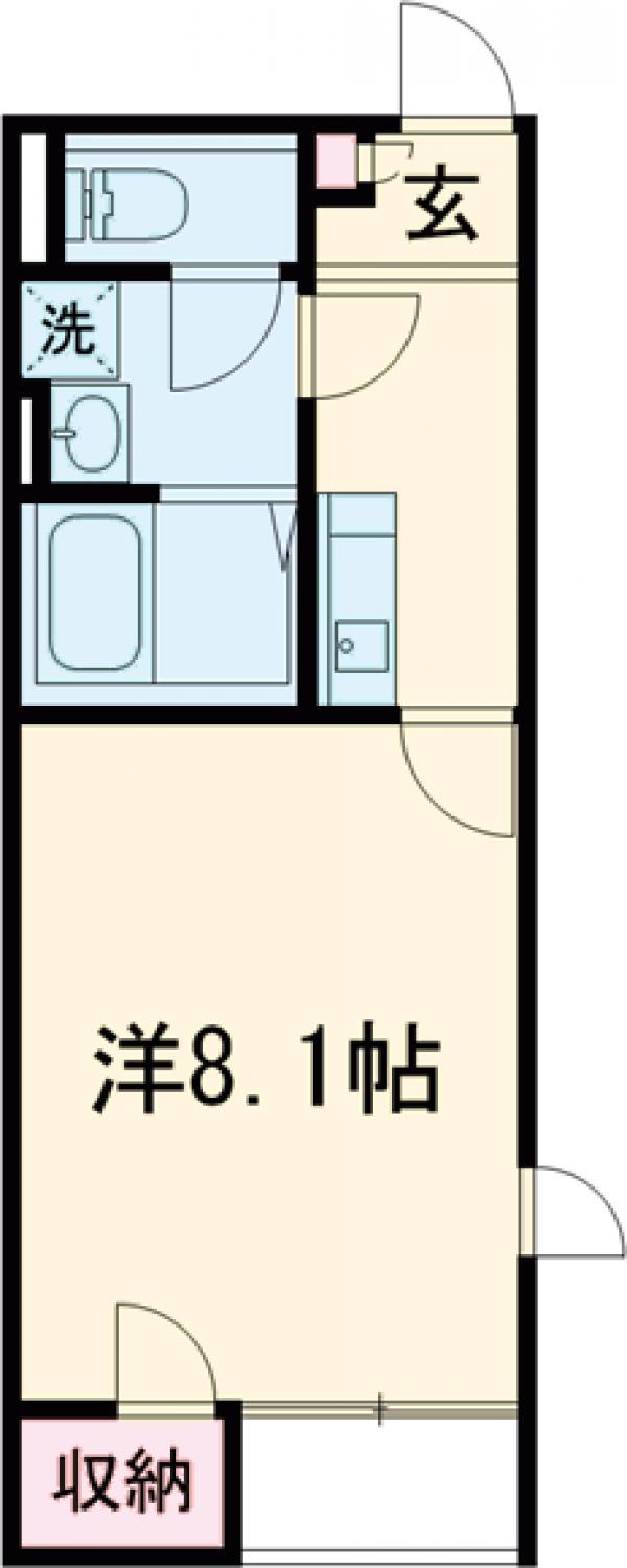 レオネクストモイムの間取り