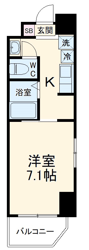 S-FORT神宮南(サムティ神宮南RESIDENCE)の間取り