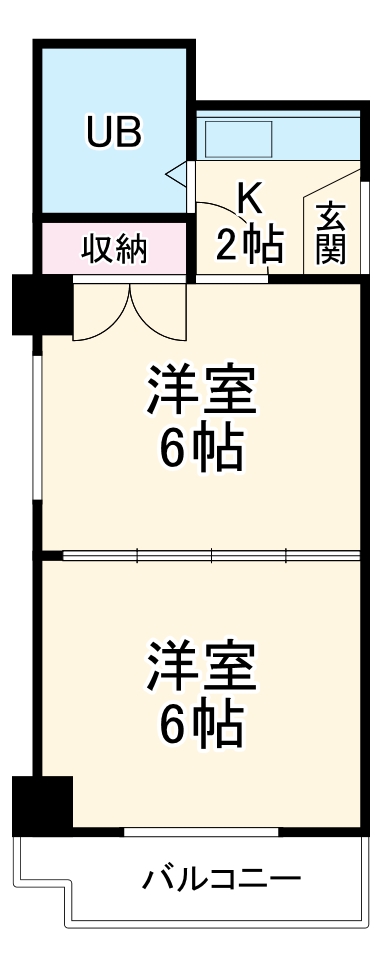 プリンセス泉の間取り