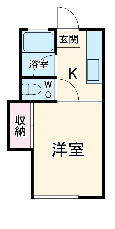 フォレストクラス東海大学前の間取り