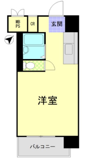 東建東五反田マンションの間取り