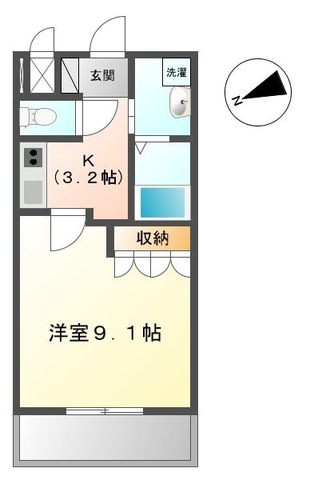 クレアの間取り