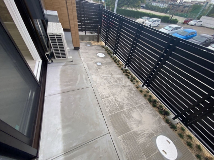 12/24 バルコニー