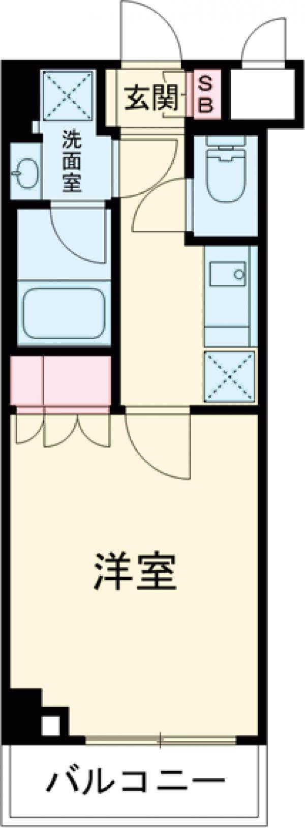 ルーブル東武練馬弐番館の間取り