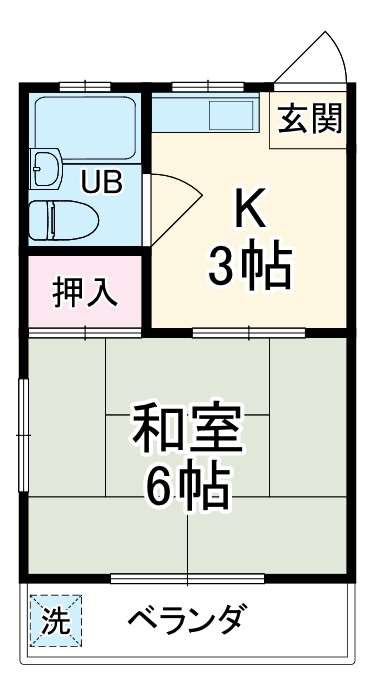 グリーンハイムの間取り