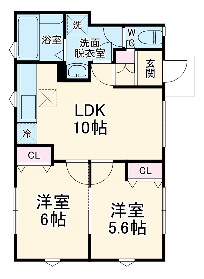 コリーナザマの間取り