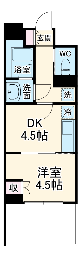 桜ヒルズ黄金の間取り