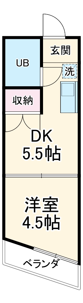 バリーサイドハイツの間取り