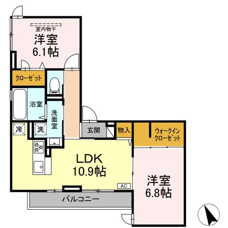 Residence ricoの間取り