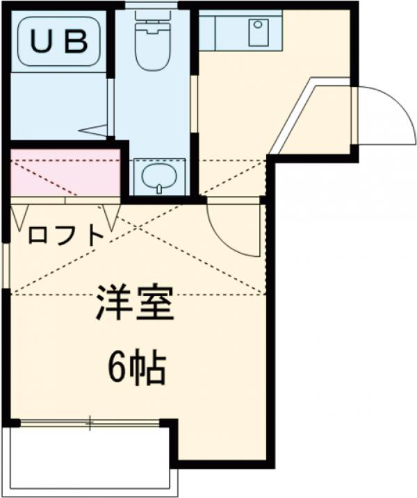 コーポ鈴新の間取り
