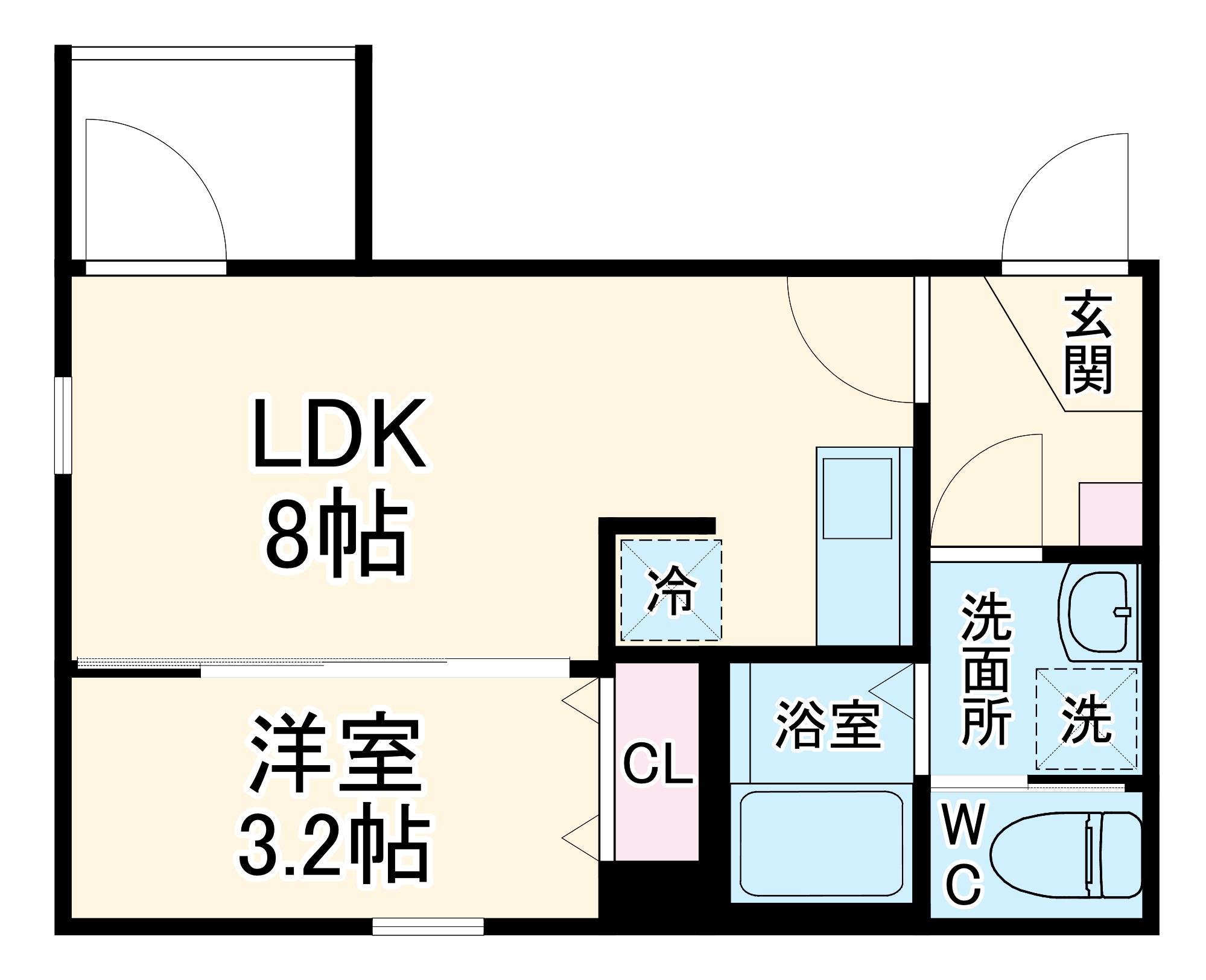 The Grace 千葉の間取り