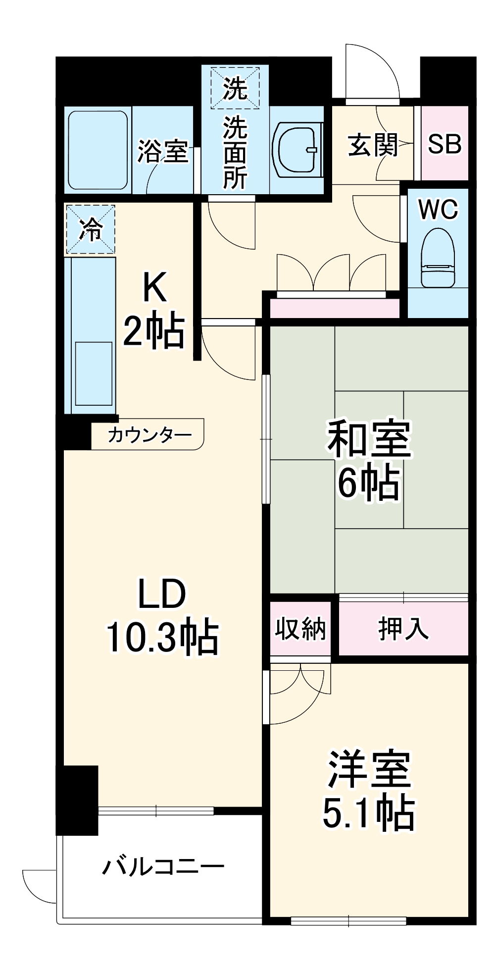 ＫＤＸレジデンス宮前平の間取り