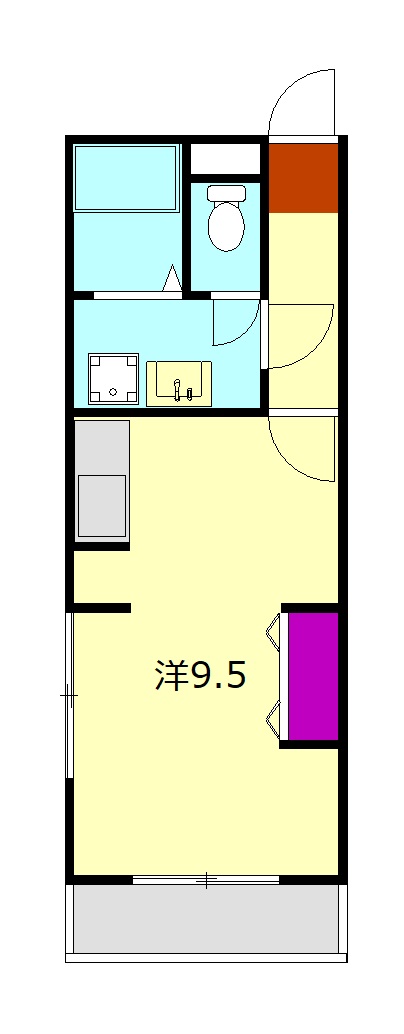 フォレスト城山の間取り