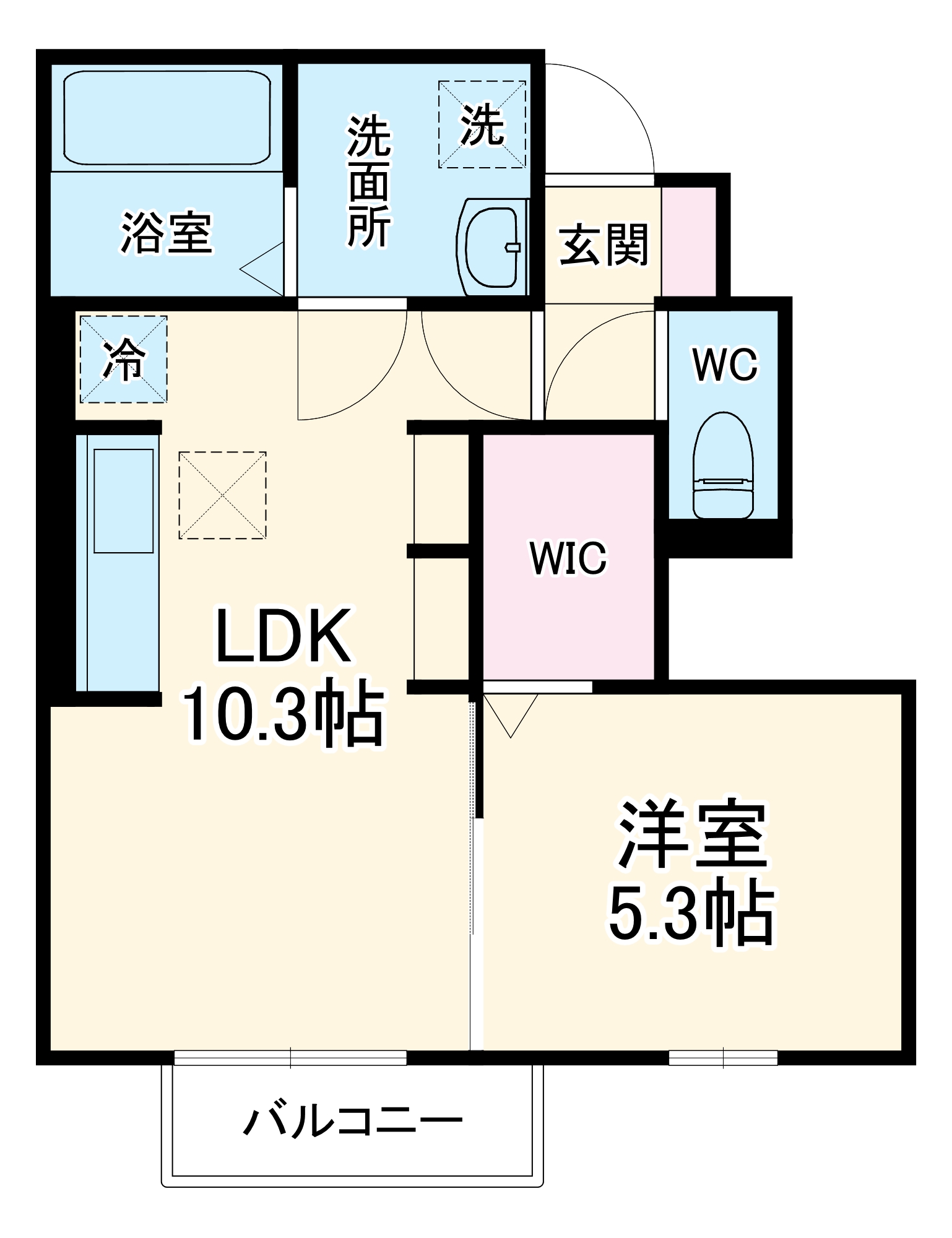 リラッサの間取り