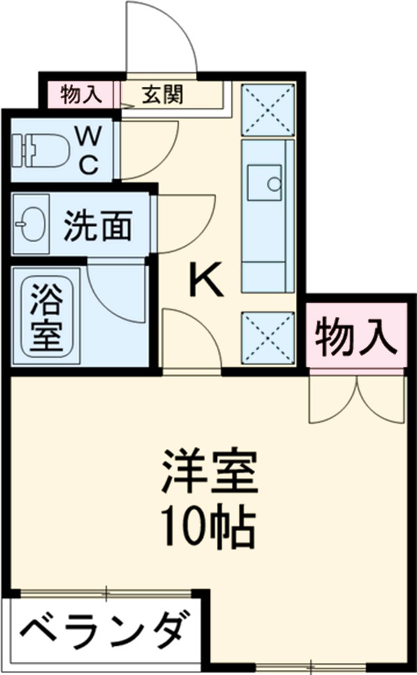 ヒルトップホリワの間取り