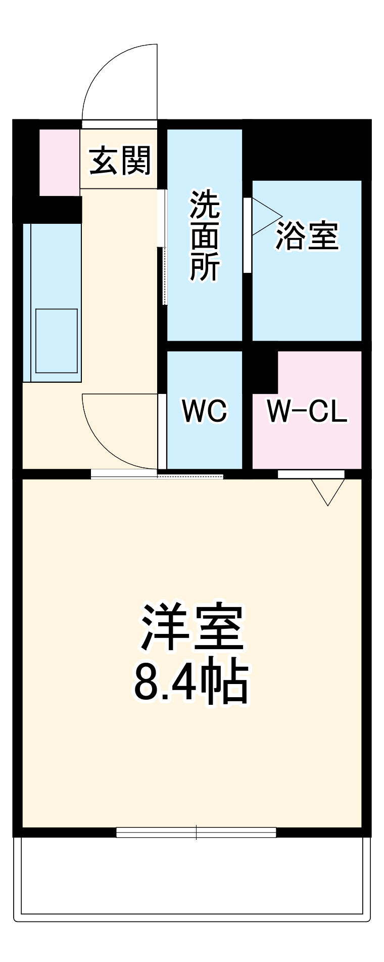 レジデンツ ナチュアの間取り