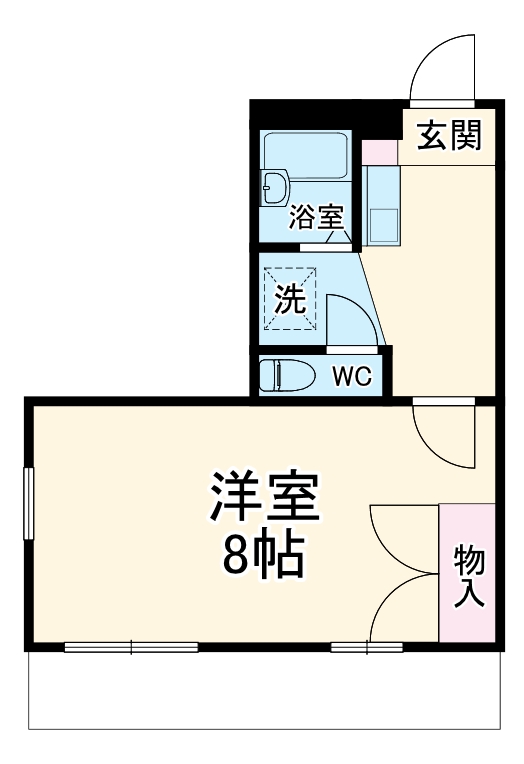 レジデンス城西の間取り