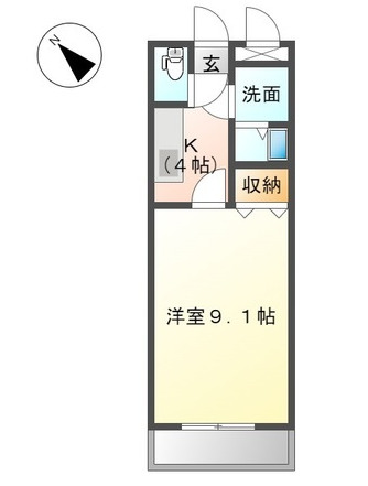 Confort Two(コンフォール ツー)の間取り
