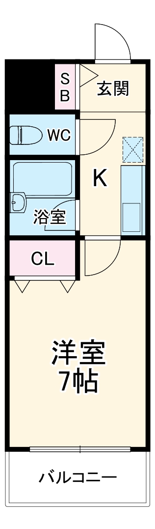 サングランゼの間取り