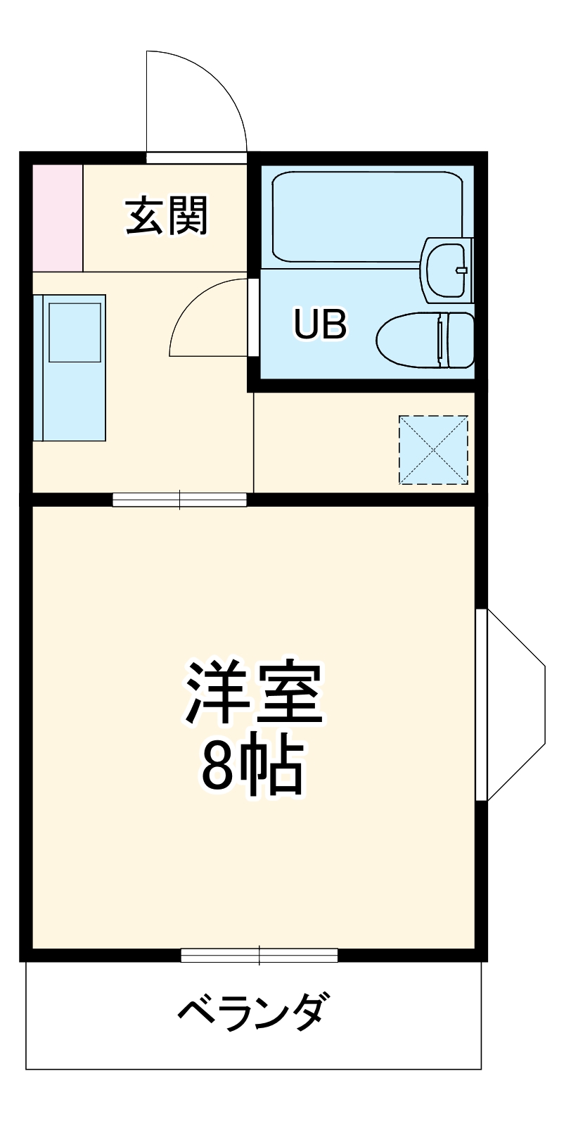 メゾンレゼルヴェの間取り
