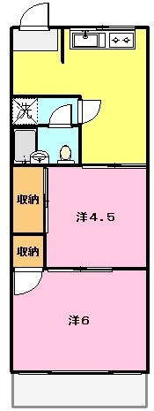 大森マンションの間取り