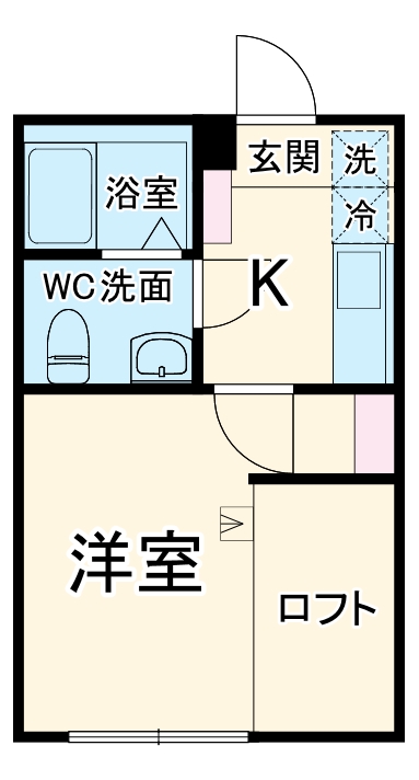 KLEIS北上尾Ⅳの間取り