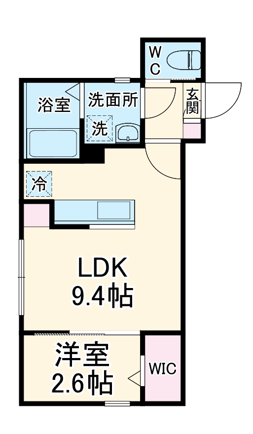 KLEIS北上尾Ⅳの間取り