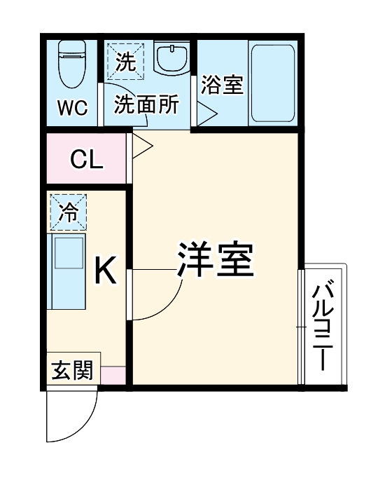 さくらひなたのsentieroの間取り