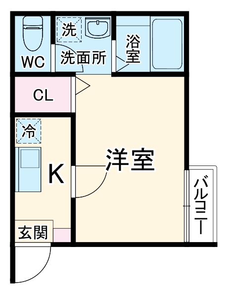 さくらひなたのsentieroの間取り
