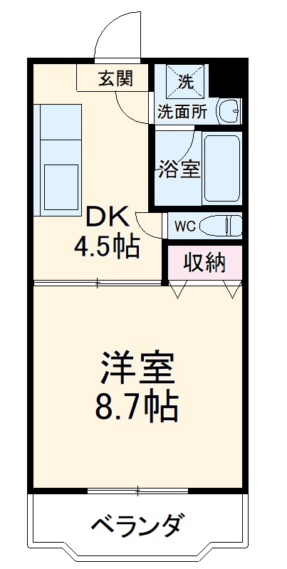 フレッサの間取り