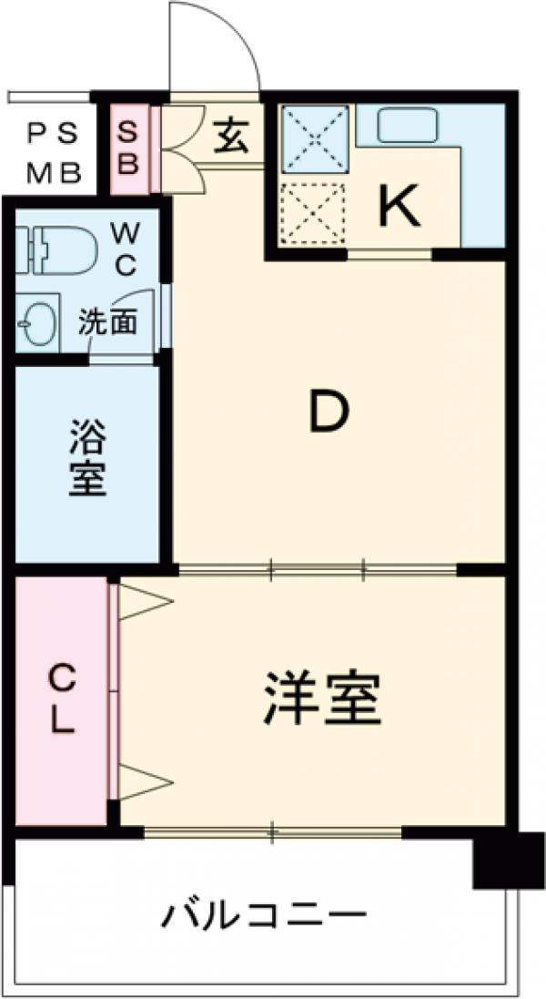 エステート・モア・平尾センティモの間取り