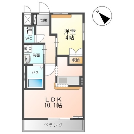 maison de chou-chou(メゾンドシュシュ)の間取り