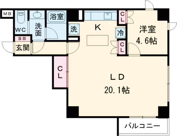 サンヴェール亀有の間取り
