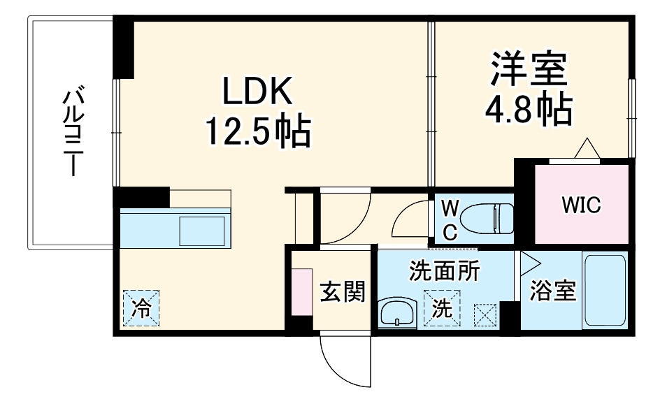 メゾンラフィ―ネの間取り