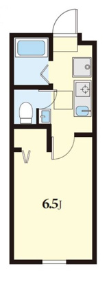 CASA LUXE 北千住の間取り