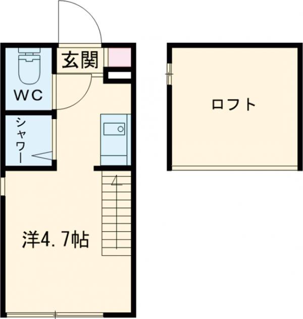 パルメゾン鷺宮の間取り