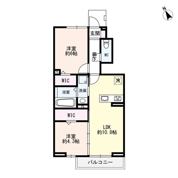 グレイスコートの間取り