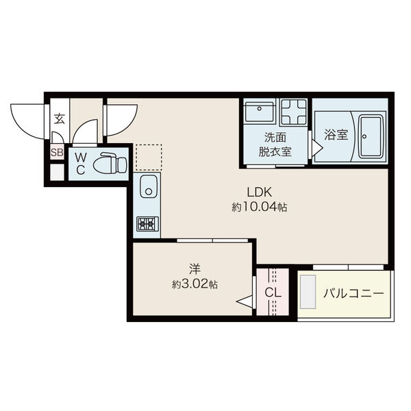 Jack inaeiⅢの間取り