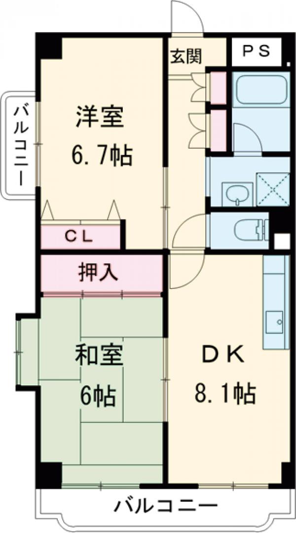 エクセレントライフ寿の間取り