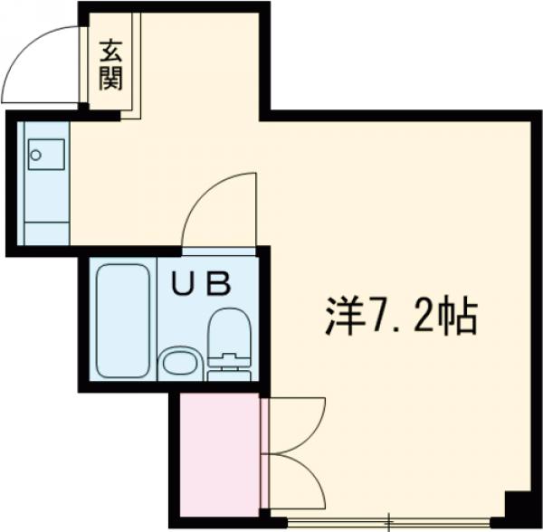 コーポハイブリッヂの間取り