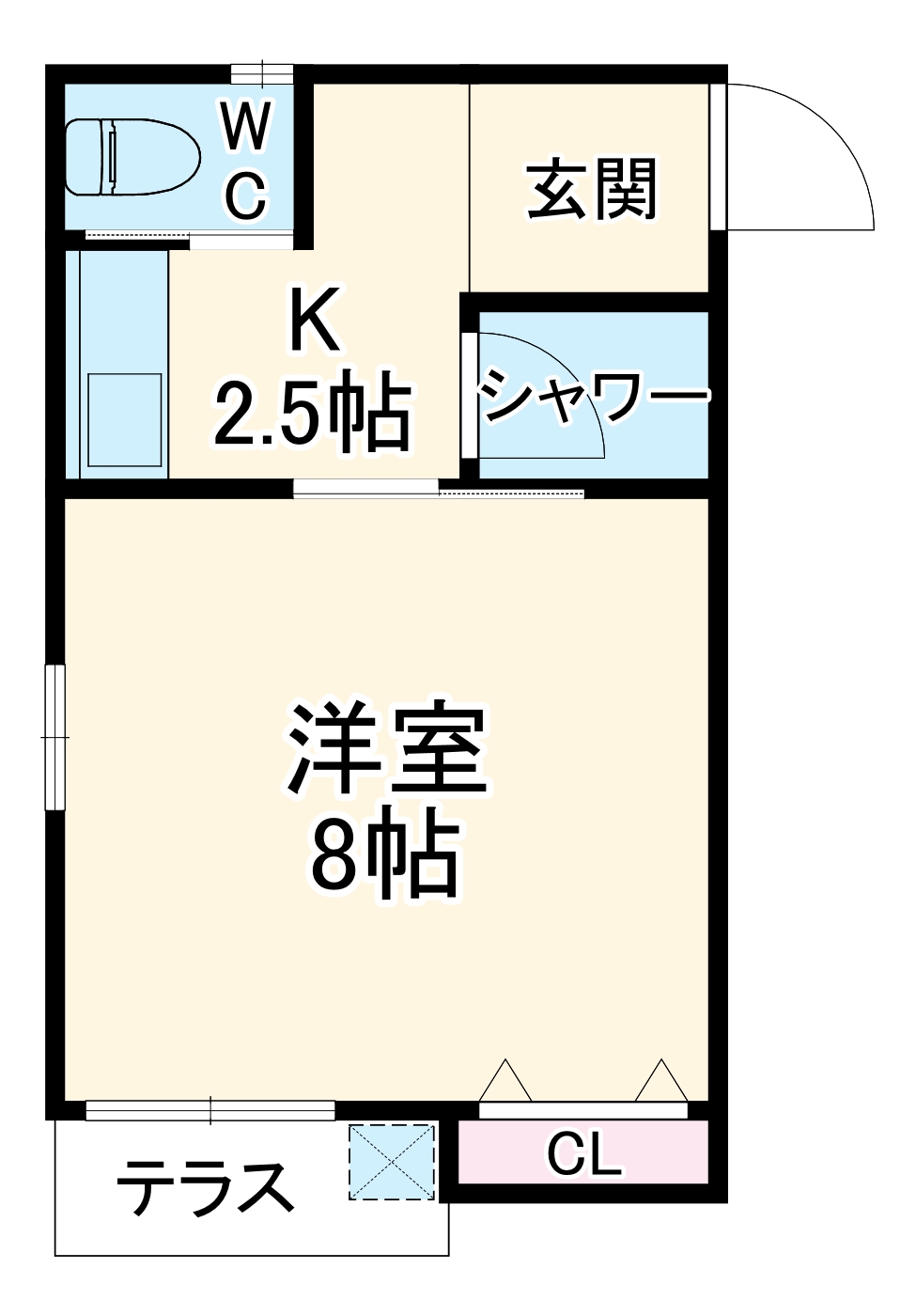 アルメリアの間取り