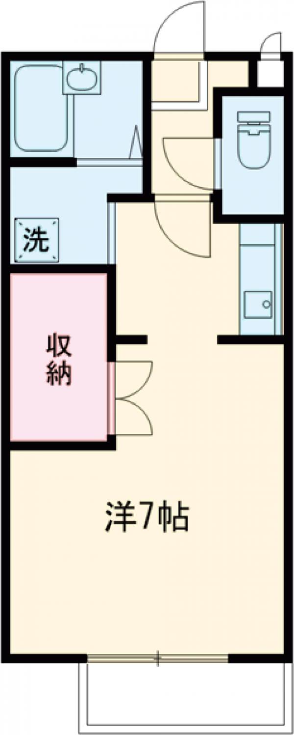 サムハイツCの間取り