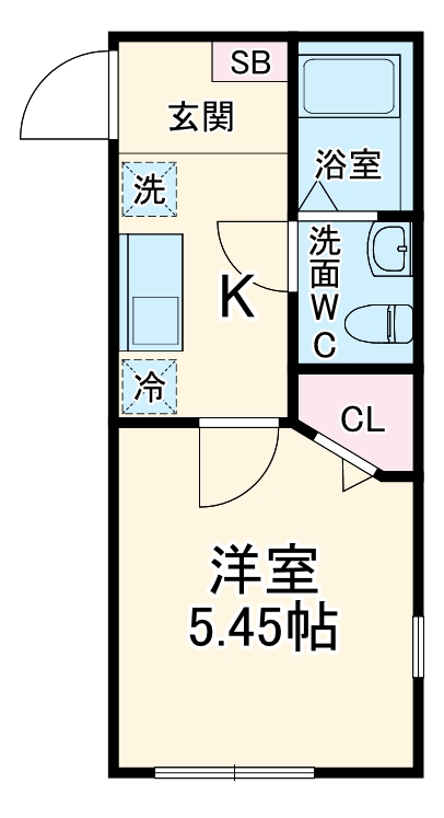 セテル新大津の間取り