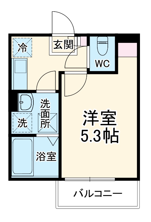 フルセイル高座渋谷の間取り