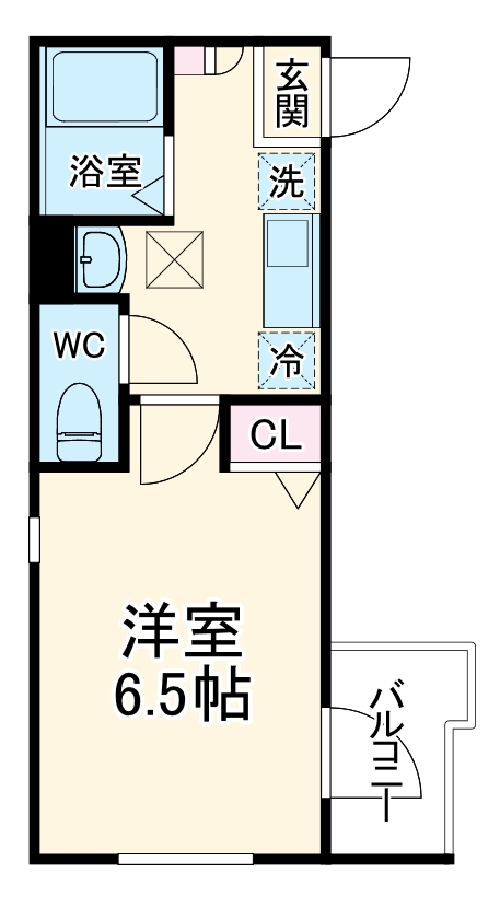 フルセイル高座渋谷の間取り